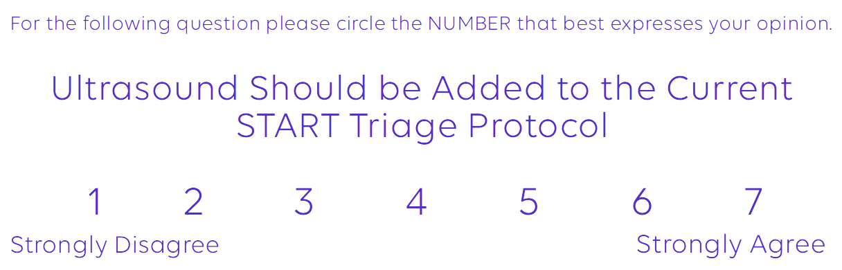 Linear Response Scale